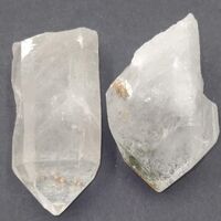 Clear Quartz Points [Chlorite &amp; Lodolite 6pcs]