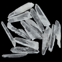 Clear Quartz Points [Laser  11-14pcs]