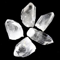 Clear Quartz Points [500g  5pcs]