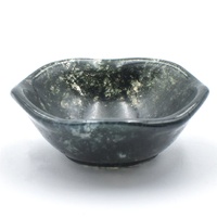 Green Moss Agate Bowl Carving