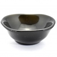 Black Obsidian Bowl Carving