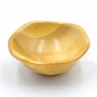 Yellow Mookaite Bowl Carving