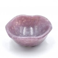 Pink Lepidolite Bowl Carving