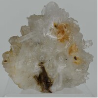 Clear Quartz Cluster Crystal Skull Carving