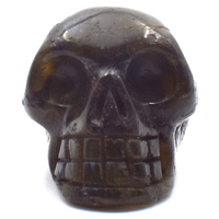Labradorite Crystal Skull Carving