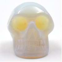 Opalite Crystal Skull Carving [Man Made]