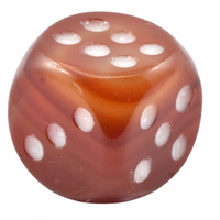 Carnelian Dice Carving