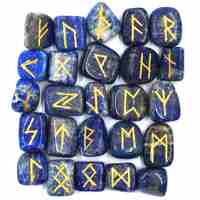 Lapis Lazuli Rune Stones