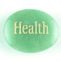 Health Aventurine Green Word Stone