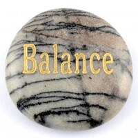 Balance Jasper Net Word Stone