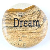 Dream Jasper Picture Word Stone