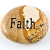 Faith Jasper Picture Word Stone
