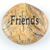Friends Jasper Picture Word Stone