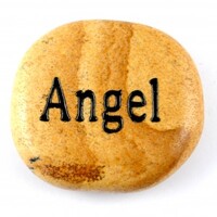 Angel Jasper Picture Word Stone