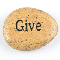 Give Jasper Picture Word Stone