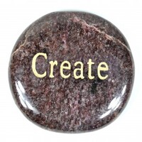 Create Rhodonite Word Stone