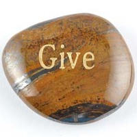 Give Tiger Iron Word Stone