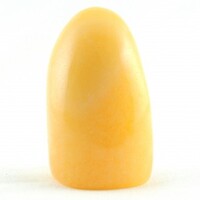 Yellow Aragonite Freeform Shape Carving