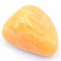 Orange Calcite Freeform Shape Carving