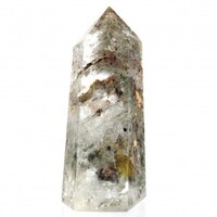 Lodolite &amp; Chlorite Full Polished Generator [Druzy]