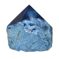Blue Agate Top Polished Generator