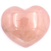 Rose Quartz Heart Carving [Large - Type 1]