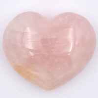 Rose Quartz Heart Carving [Large - Type 2]