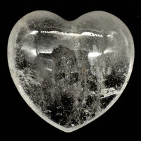 Clear Quartz Heart Carving [Medium]