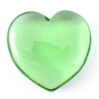 Green Obsidian Heart Carving [Medium]