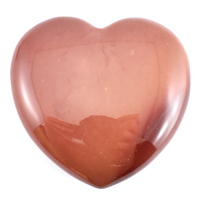 Red Mookaite Heart Carving [Medium]