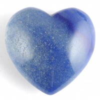 Blue Aventurine Heart Carving [Medium]