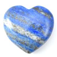 Lapis Lazuli Heart Carving [Medium]