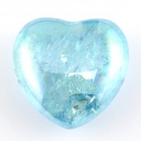 Aqua Aura Heart Carving [Small]