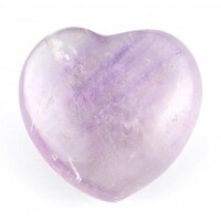 Amethyst Heart Carving [Small]