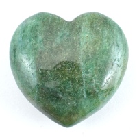 Fuschite Heart Carving [Small]