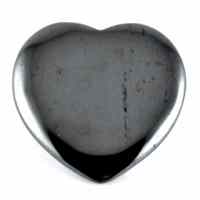 Hematite Heart Carving [Medium]