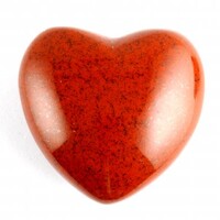 Red Jasper Heart Carving [Small]