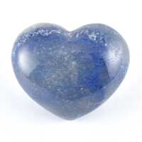 Blue Aventurine Heart Carving [Medium - Puffy]