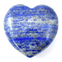 Lapis Lazuli Heart Carving [Small]