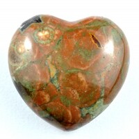 Rhyolite Heart Carving [Small]