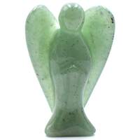 Green Aventurine Angel Carving [Medium]