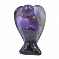 Amethyst Angel Carving [Small]