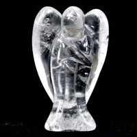 Clear Quartz Angel Carving [Small]