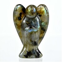 Labradorite Angel Carving [Small]