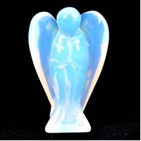 Opalite Angel Carving [Small]