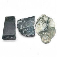 Green Moss Agate Polished Piece [3 pcs]