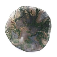 Green Moss Agate Polished Piece [Type 2 - 5 pcs]