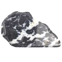 Black &amp; White Zebra Jasper Polished Piece
