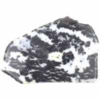Black &amp; White Zebra Jasper Polished Piece