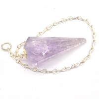 Amethyst Six Sided Pendulum